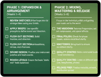Step 3 weekly roadmap card