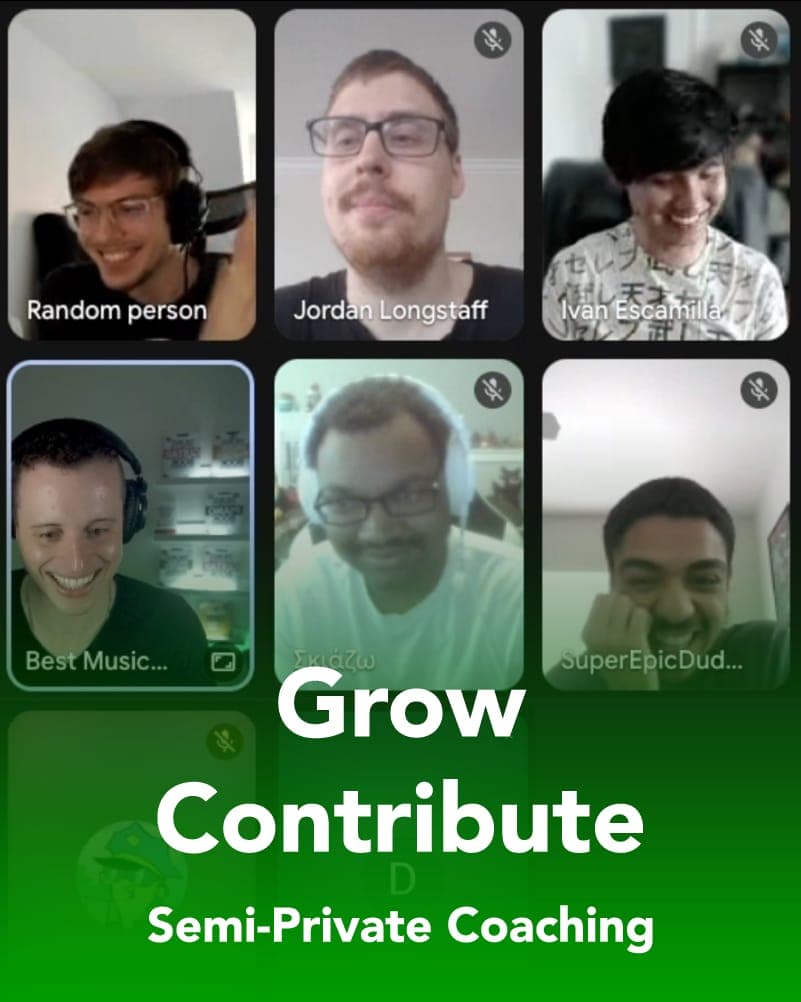 Semi-private coaching call with Gamer Music Creator Guild members