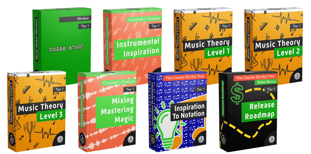 Best Music Coach tier one course library